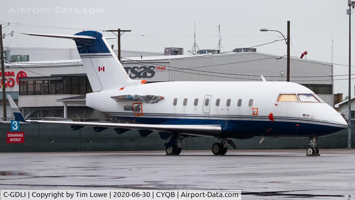 C-GDLI, 1995 Canadair Challenger 601-3R (CL-600-2B16) C/N 5179, Being used by the Quebec Government as spare parts.