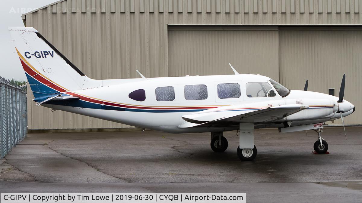 C-GIPV, 1973 Piper PA-31 Turbo Najavo B C/N 31-7300963, Parked on the Chrono Aviation ramp.