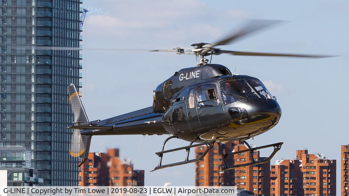 G-LINE, 1994 Eurocopter AS-355N Ecureuil 2 C/N 5566, London heliport
