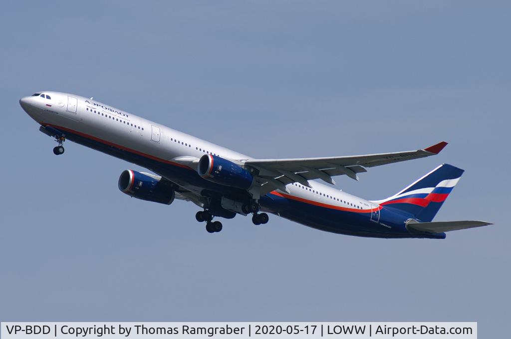 VP-BDD, 2012 Airbus A330-343X C/N 1356, Aeroflot - Russian International Airlines Airbus A330-300