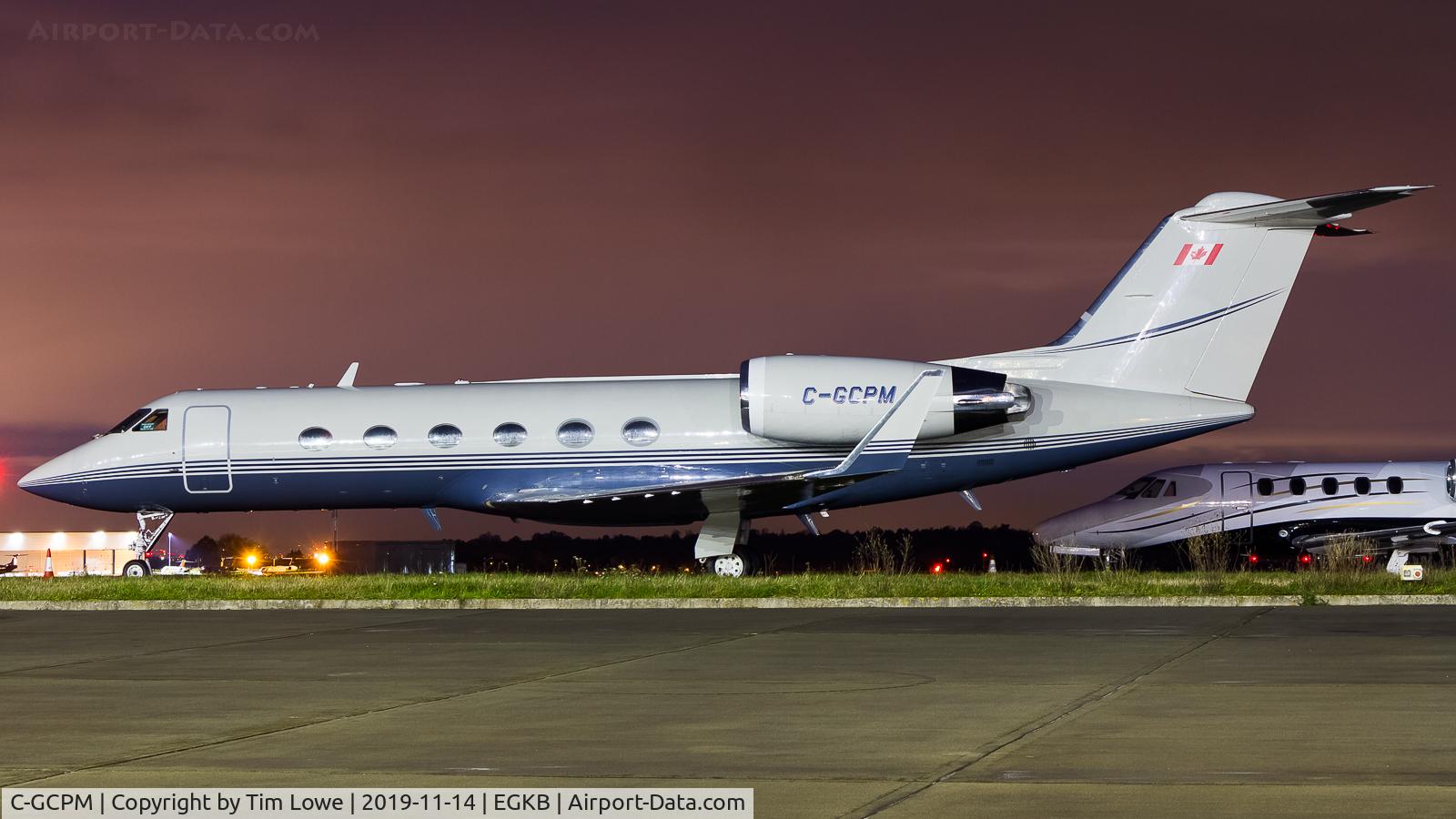 C-GCPM, 1994 Gulfstream Aerospace G-IV C/N 1238, Parked on the Signature Apron.