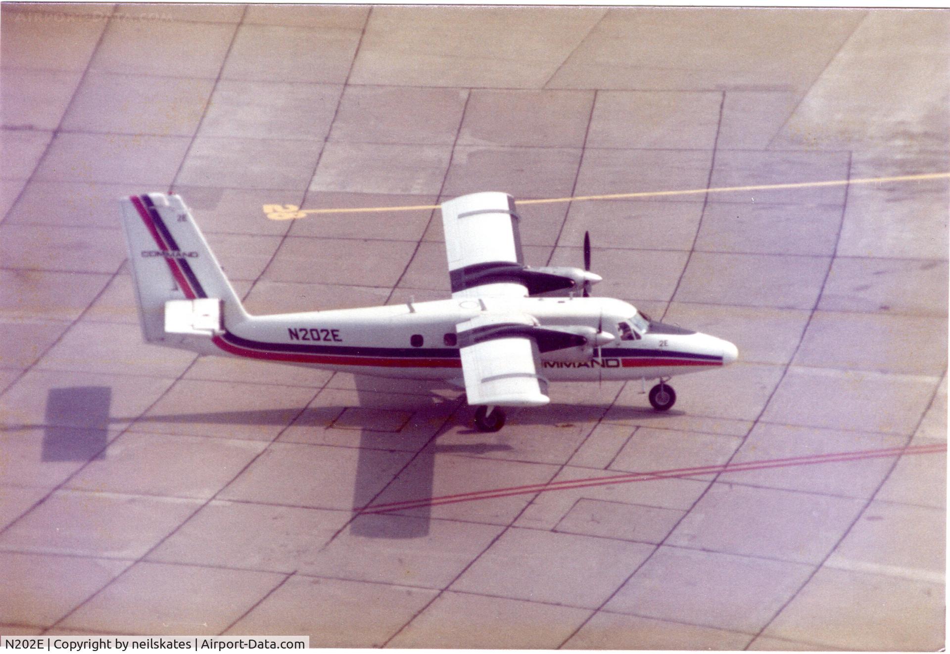 N202E, 1968 De Havilland Canada DHC-6-200 Twin Otter C/N 144, Scanned photo