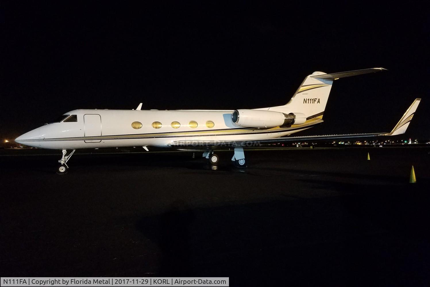 N111FA, 1980 Gulfstream American G-1159A Gulfstream III C/N 307, ORL 2017