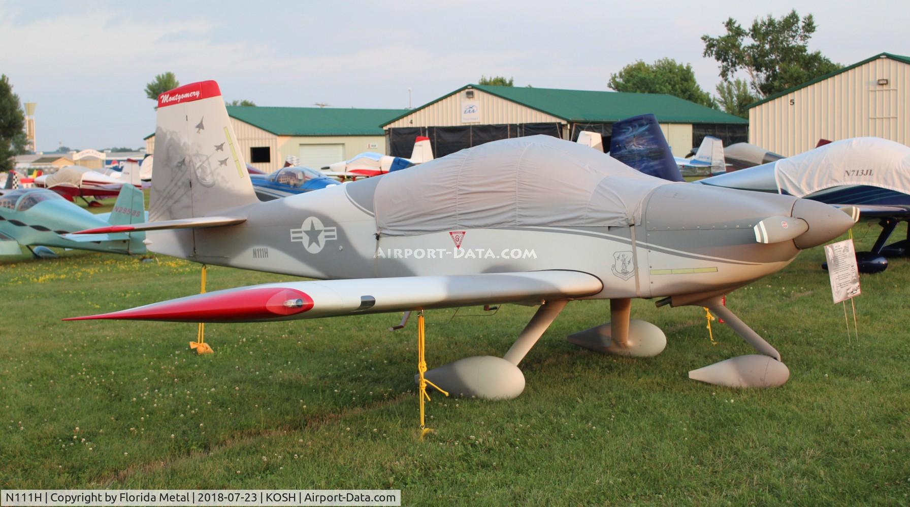 N111H, 2004 Vans RV-7A C/N 70695, OSH 2018