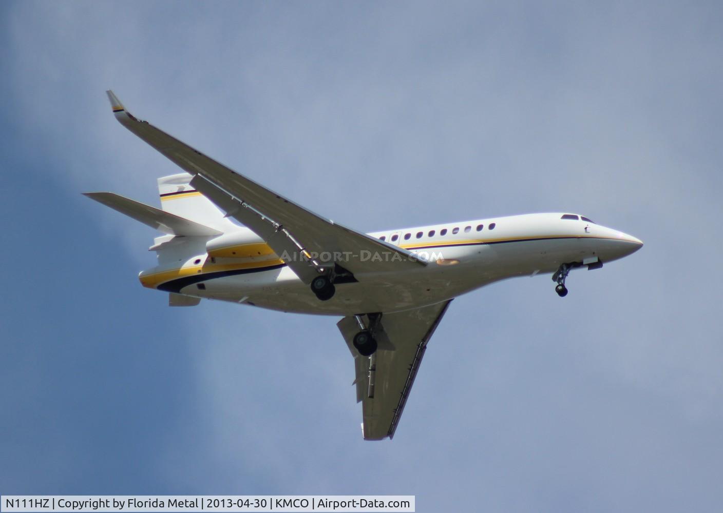 N111HZ, 2011 Dassault Falcon 7X C/N 137, MCO 2013