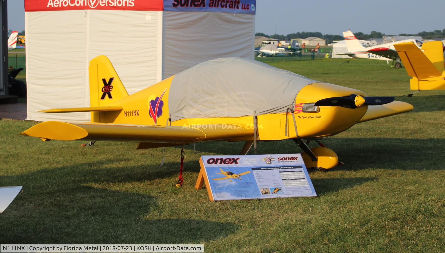 N111NX, Monnett Monex C/N 0001, OSH 2018