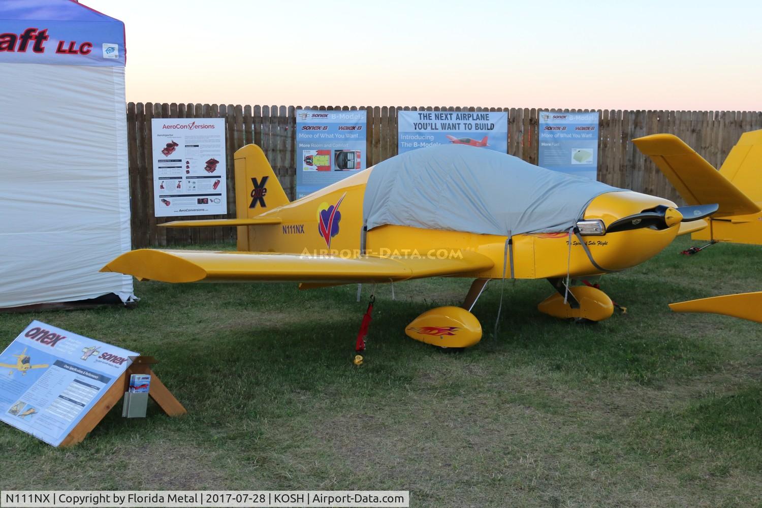 N111NX, Monnett Monex C/N 0001, OSH 2017