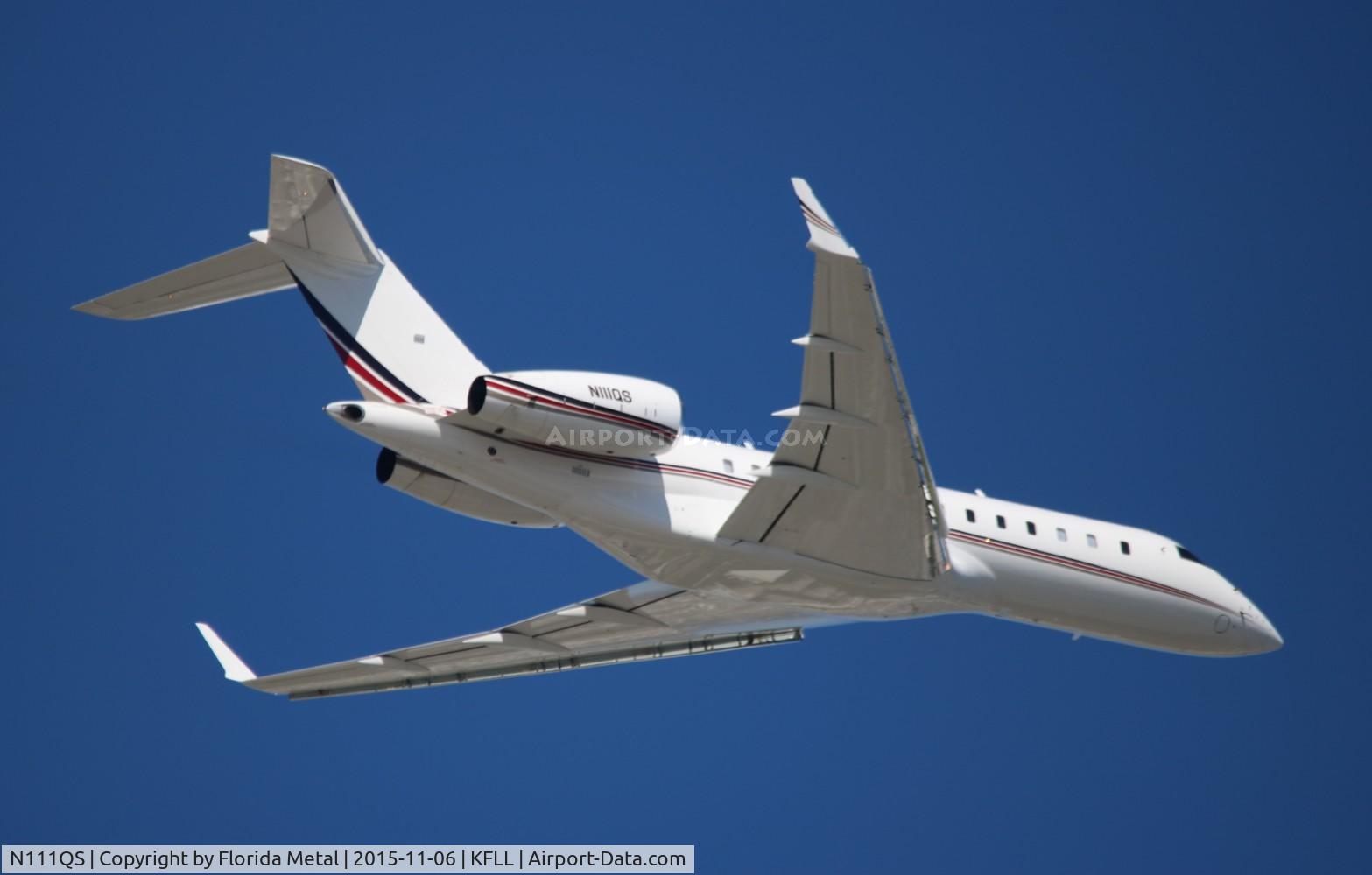 N111QS, 2014 Bombardier BD-700-1A11 Global 5000 C/N 9660, FLL 2015