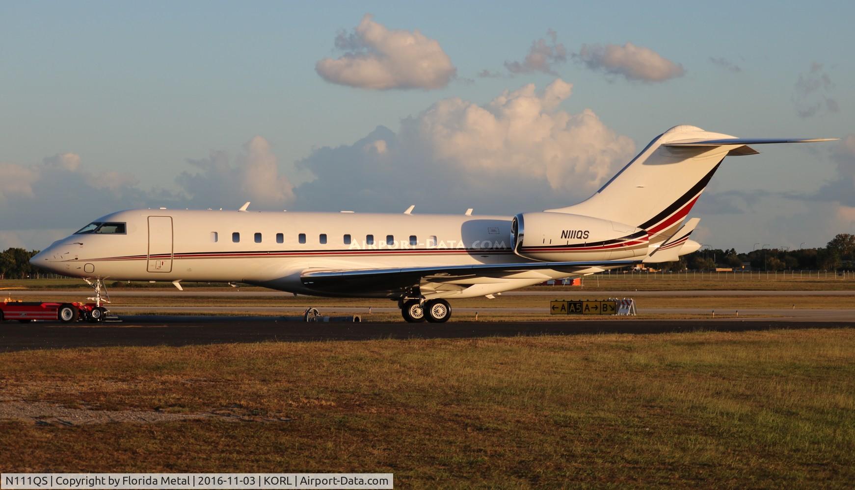 N111QS, 2014 Bombardier BD-700-1A11 Global 5000 C/N 9660, NBAA 2016