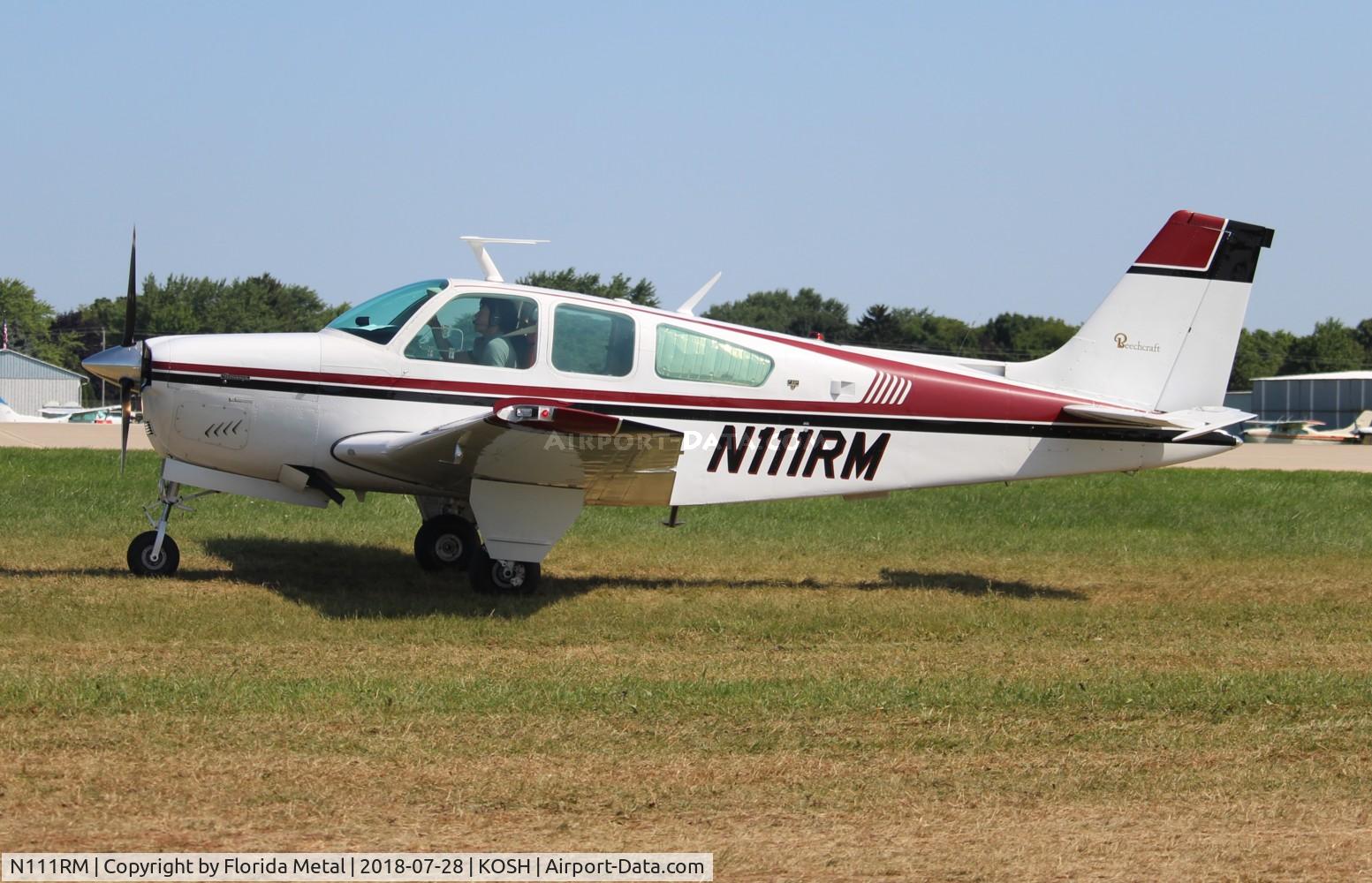 N111RM, 1977 Beech F33A Bonanza C/N CE-752, OSH 2018
