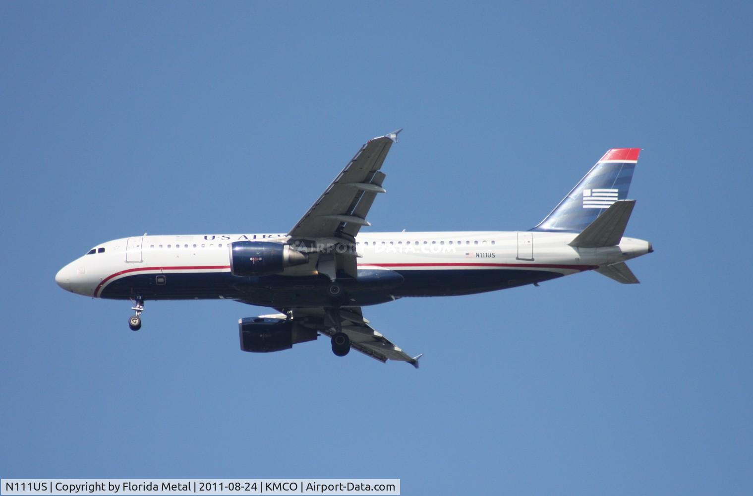 N111US, 1999 Airbus A320-214 C/N 1114, MCO 2011
