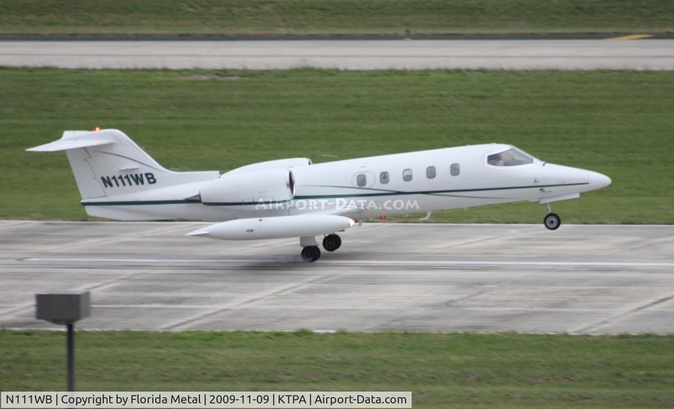 N111WB, 1974 Gates Learjet 35 C/N 003, TPA 2009