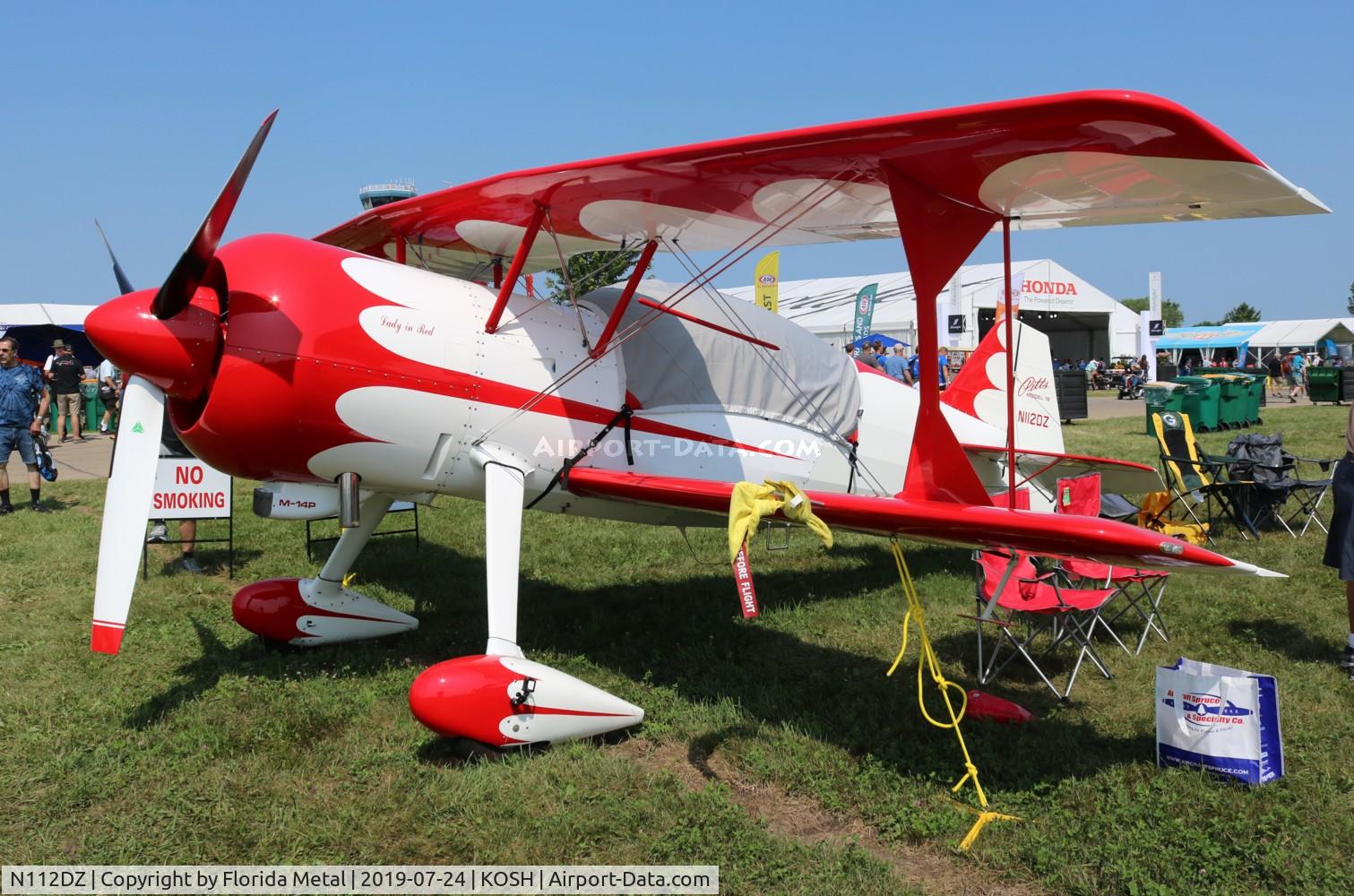 N112DZ, Pitts Model 12 C/N 150, OSH 2019