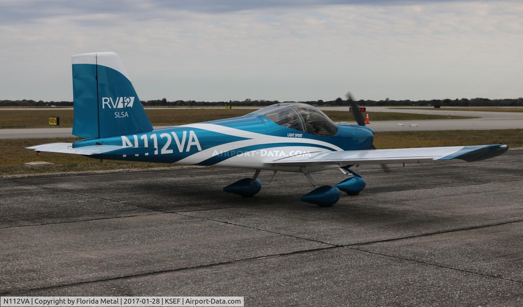 N112VA, 2012 Van's RV-12 C/N 12004, Sebring 2017