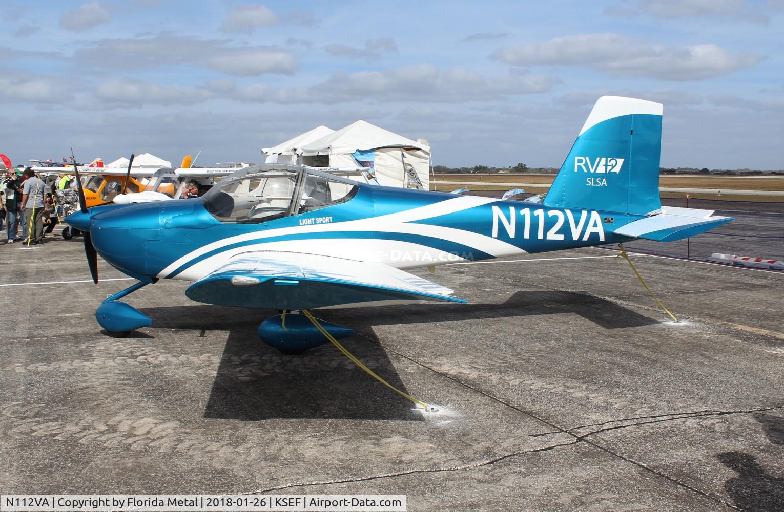 N112VA, 2012 Van's RV-12 C/N 12004, Sebring 2018