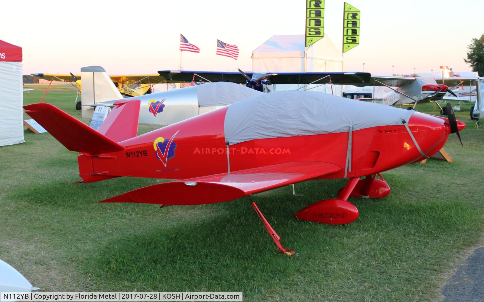 N112YB, 2015 Sonex Waiex B C/N 001, OSH 2017