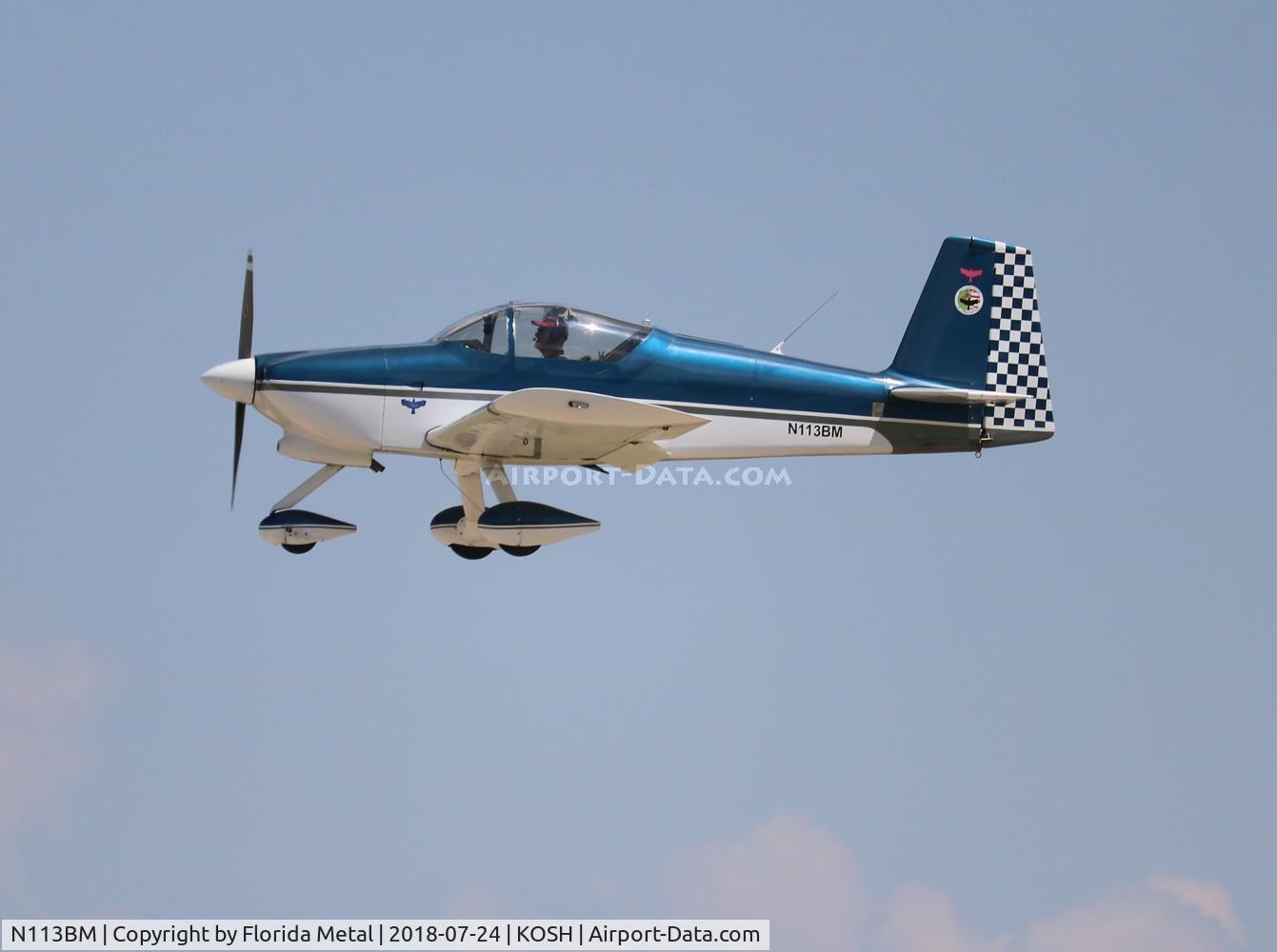 N113BM, 2003 Vans RV-6A C/N 60467, OSH 2018
