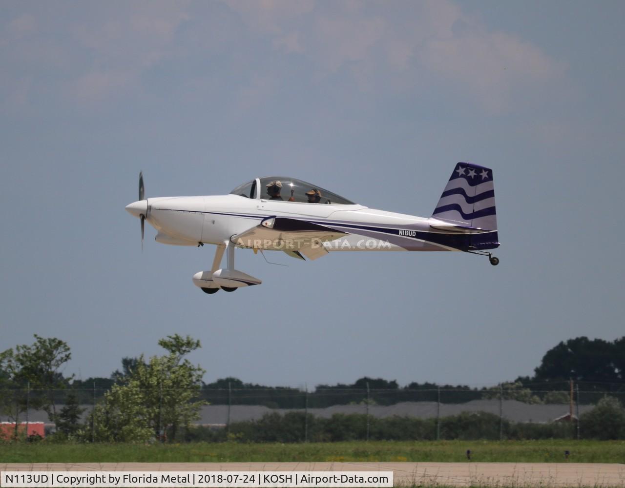 N113UD, 2002 Vans RV-8 C/N 80459, OSH 2018