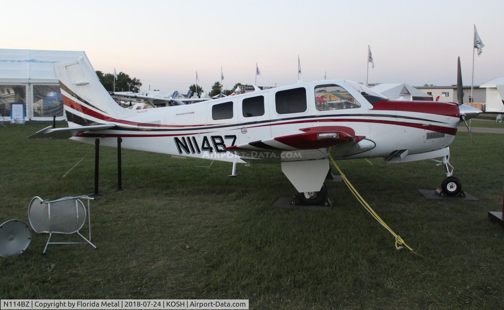 N114BZ, 2018 Beech G36 Bonanza C/N E-4114, OSH 2018