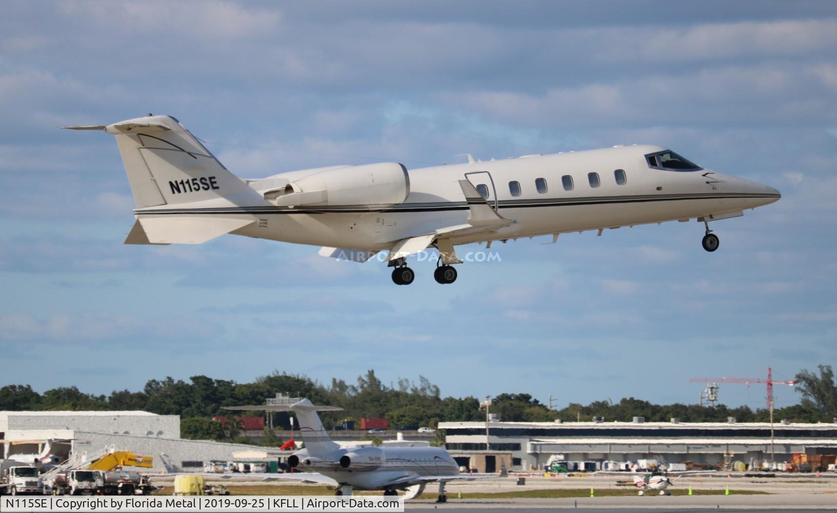 N115SE, 1996 Learjet 60 C/N 60-089, FLL 2019