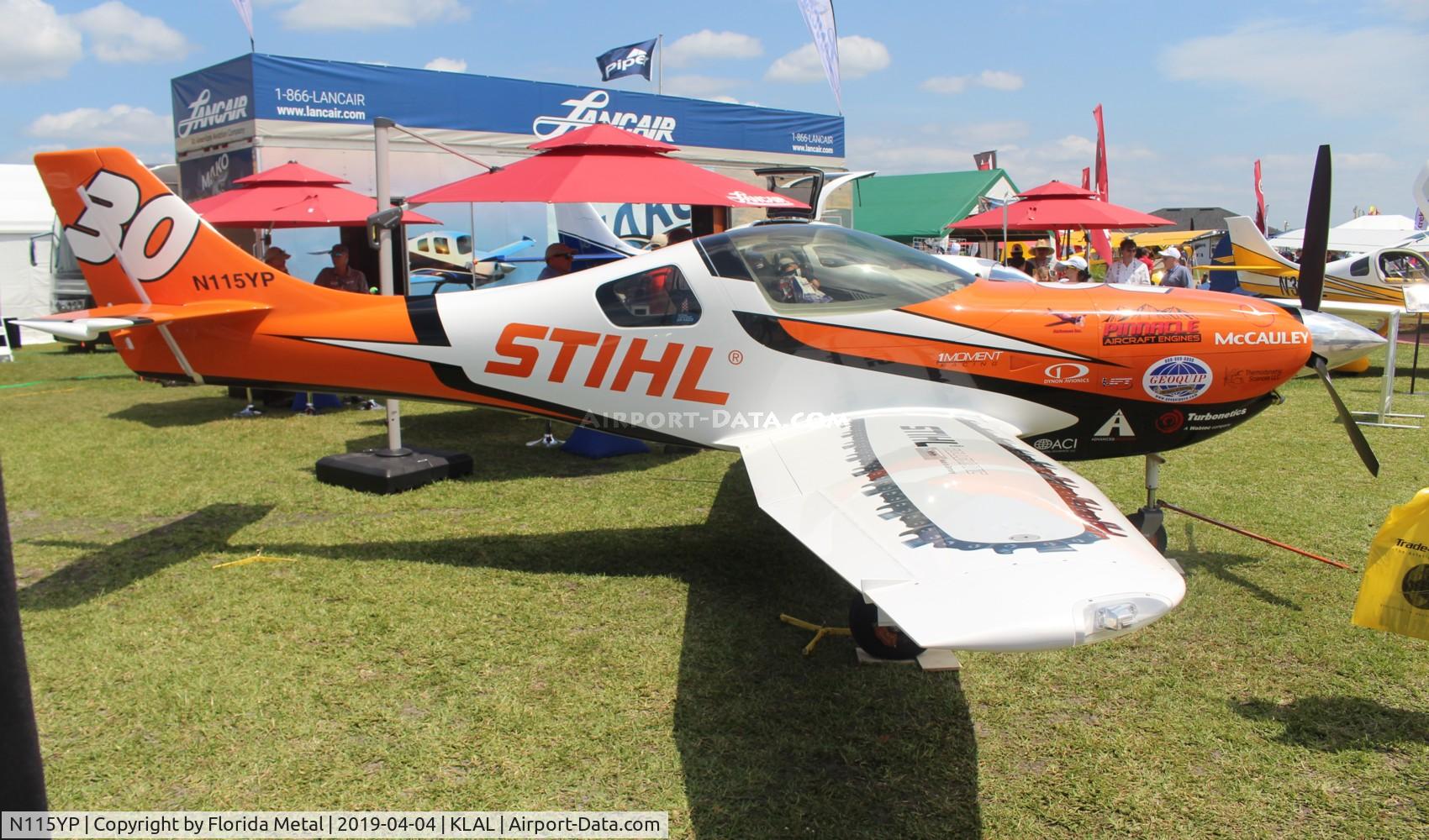 N115YP, 2004 Lancair Legacy 2000 C/N L2K-143, SNF 2019