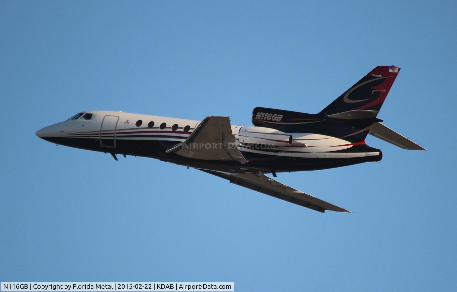 N116GB, 1987 Dassault Falcon 50 C/N 182, DAB 2015