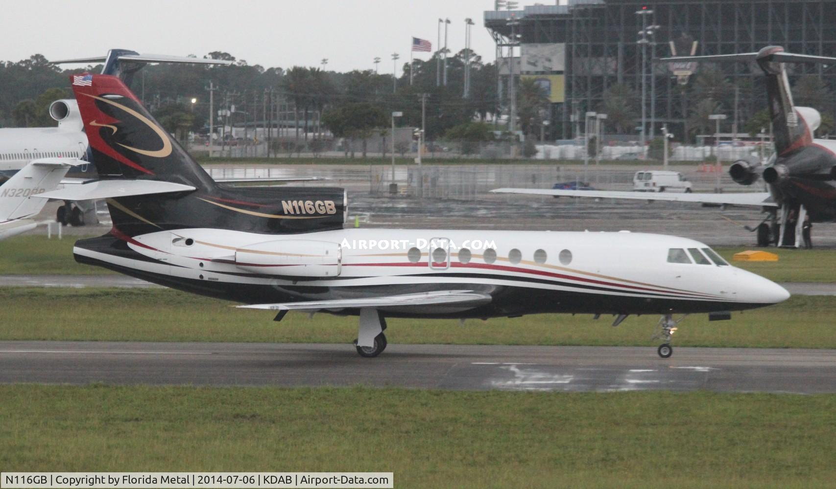 N116GB, 1987 Dassault Falcon 50 C/N 182, DAB 2014