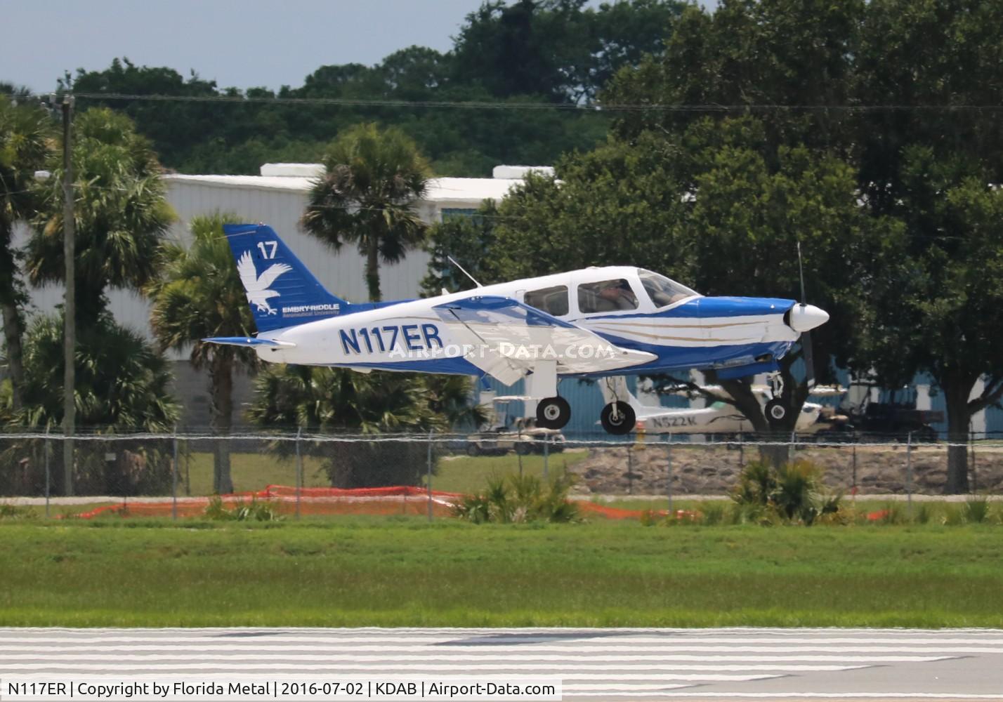 N117ER, 2014 Piper PA-28R-201 Cherokee Arrow III C/N 2844151, DAB 2016