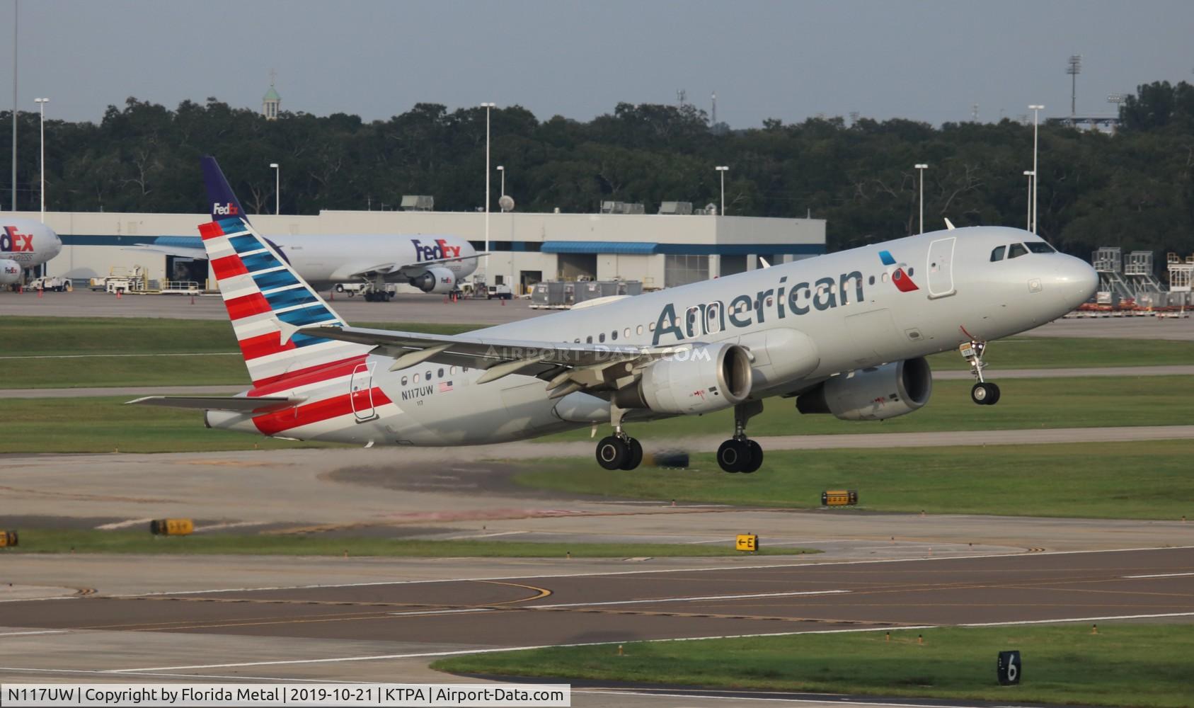 N117UW, 2000 Airbus A320-214 C/N 1224, TPA 2019