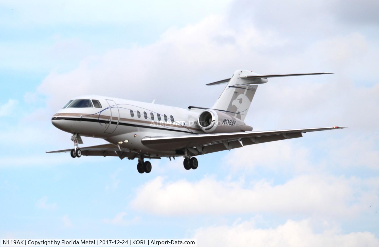 N119AK, 2008 Hawker Beechcraft 4000 C/N RC-9, ORL 2017