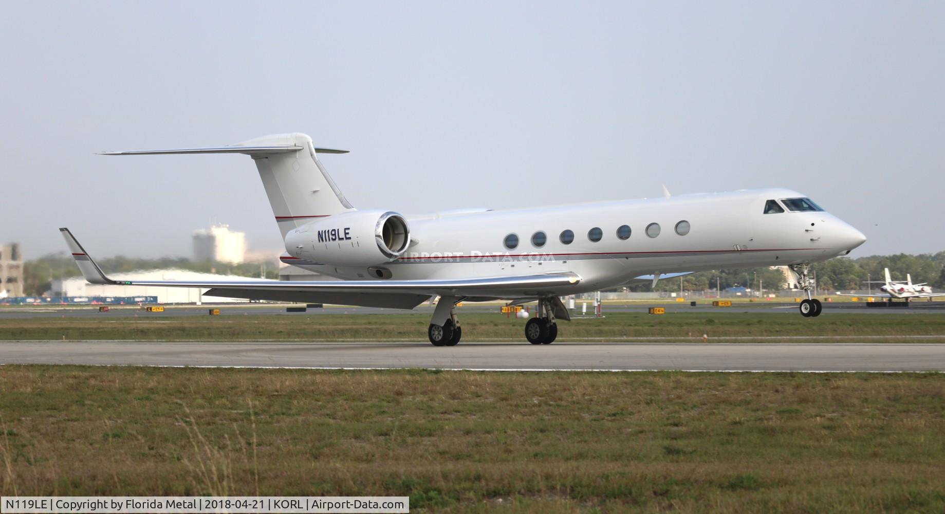 N119LE, 2011 Gulfstream Aerospace GV-SP (G550) C/N 5333, ORL 2018