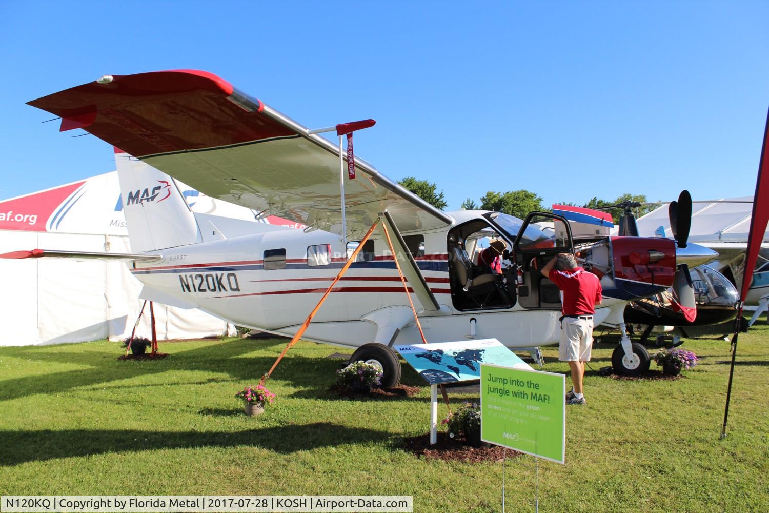 N120KQ, 2014 Quest Kodiak 100 C/N 100-0120, OSH 2017