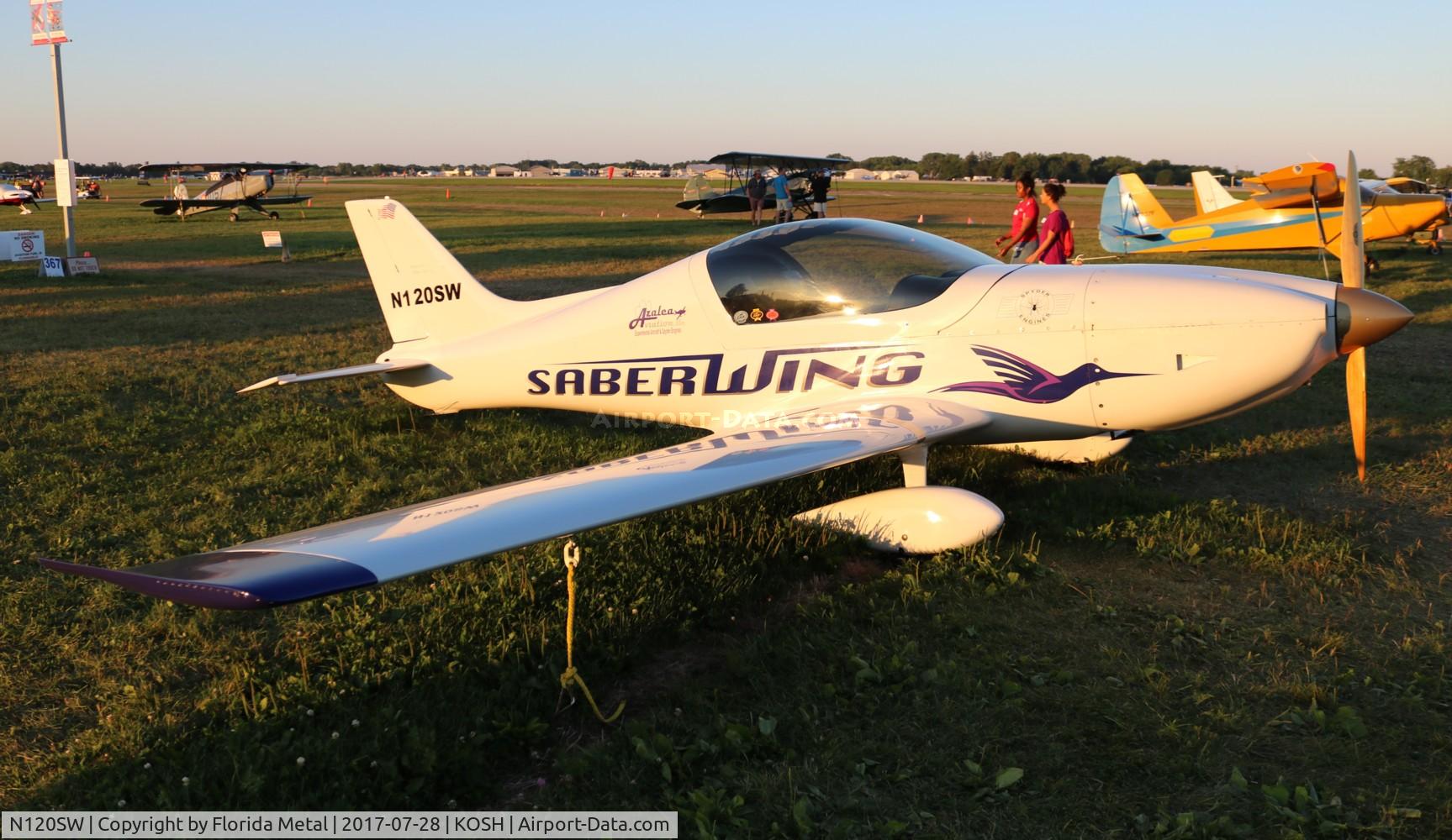 N120SW, 2014 Azalea Saberwing C/N CLAPP04, KOSH 2017
