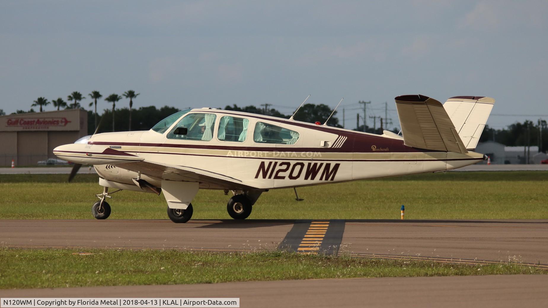 N120WM, 1955 Beech F35 Bonanza C/N D-4260, SNF 2018