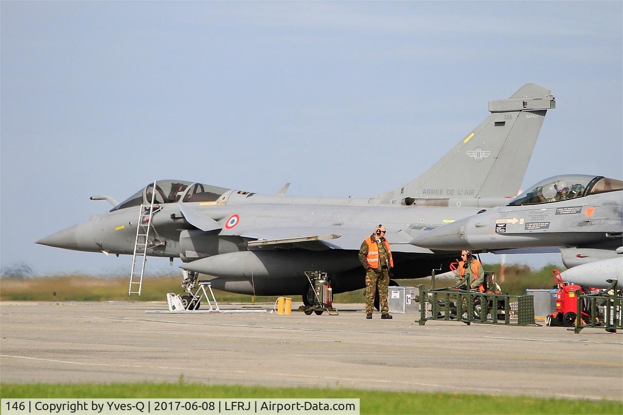 146, Dassault Rafale C C/N 146, Dassault Rafale C, Flight line, Landivisiau naval air base (LFRJ) Tiger Meet 2017
