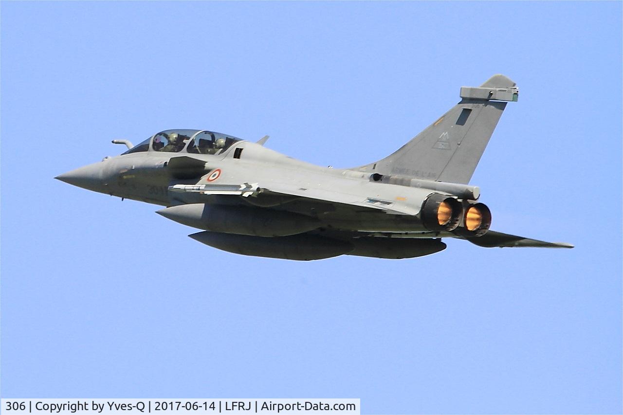306, Dassault Rafale B C/N 306, Dassault Rafale B, Take off rwy 26, Landivisiau naval air base (LFRJ) Tiger Meet 2017