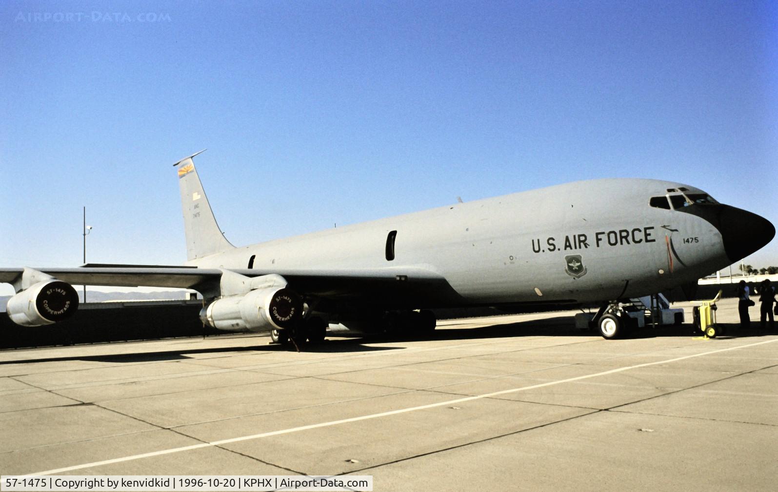 57-1475, 1957 Boeing KC-135E Stratotanker C/N 17546, At Phoenix Sky Harbor.