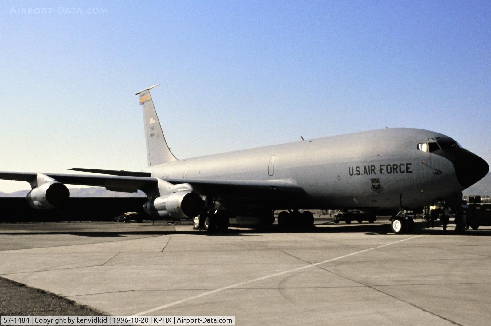 57-1484, 1958 Boeing KC-135E Stratotanker C/N 17555, At Phoenix Sky Harbor.