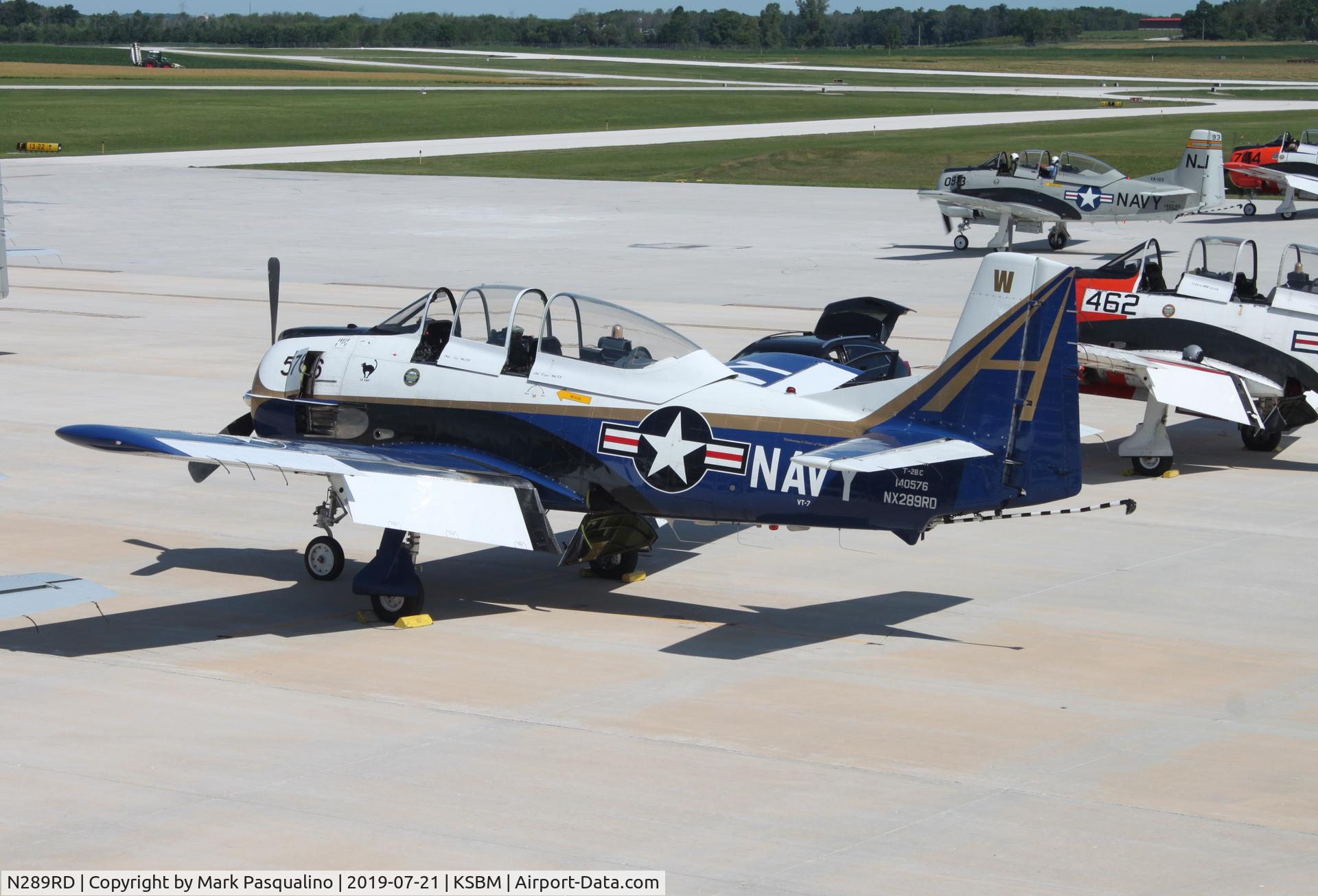 N289RD, 1956 North American T-28C Trojan C/N 226-153, North American T-28C