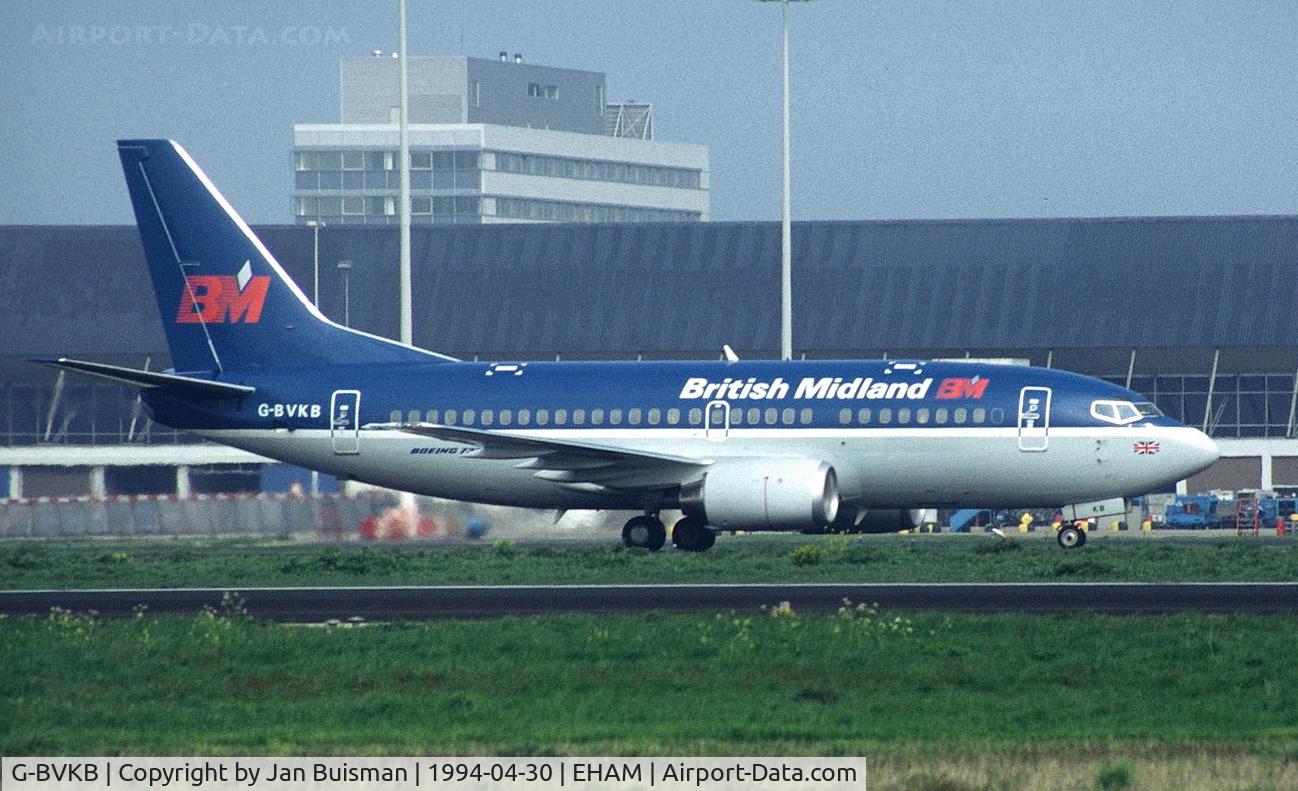 G-BVKB, 1994 Boeing 737-59D C/N 27268, British Midland Airways