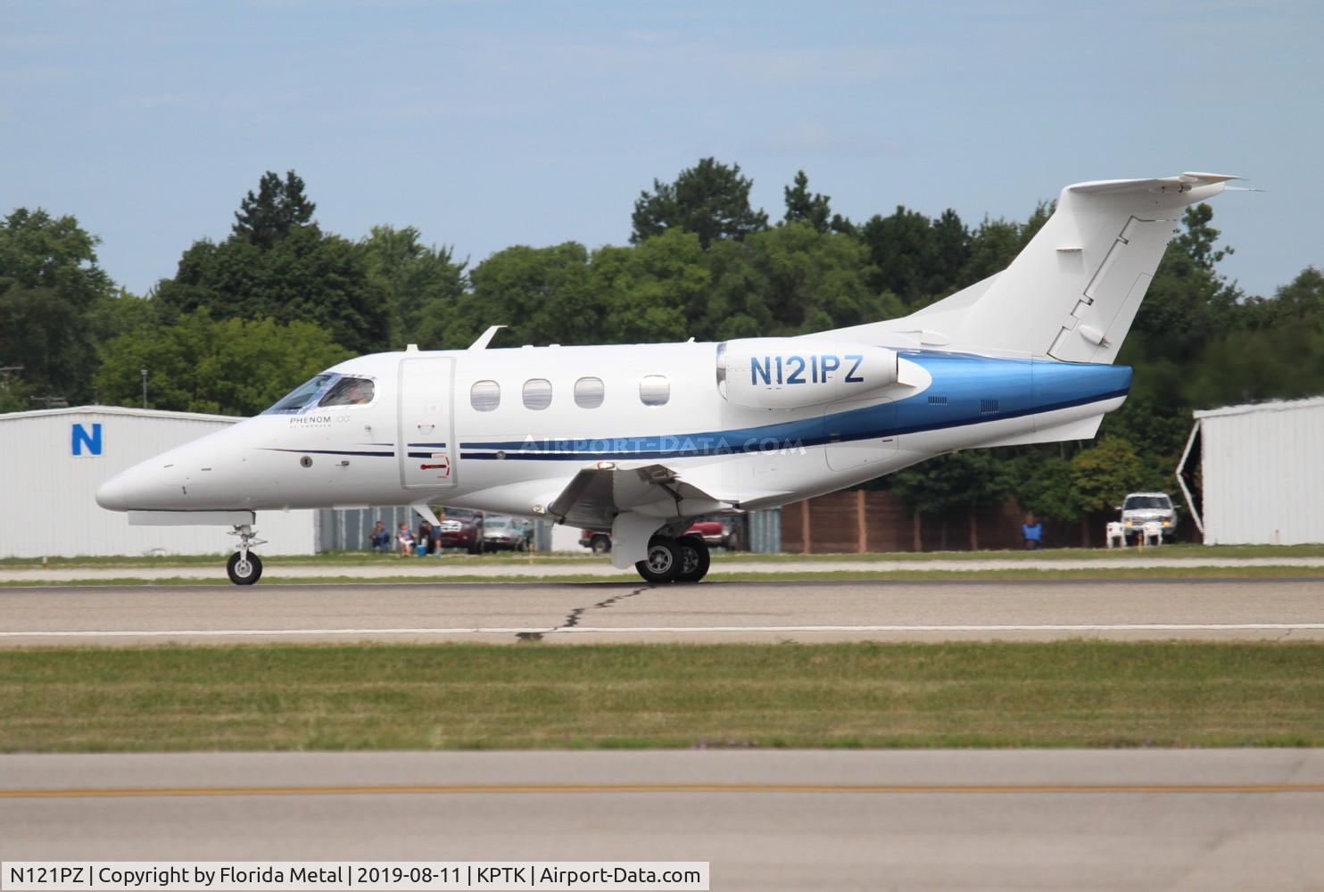 N121PZ, 2010 Embraer EMB-500 Phenom 100 C/N 50000153, Pontiac 2019
