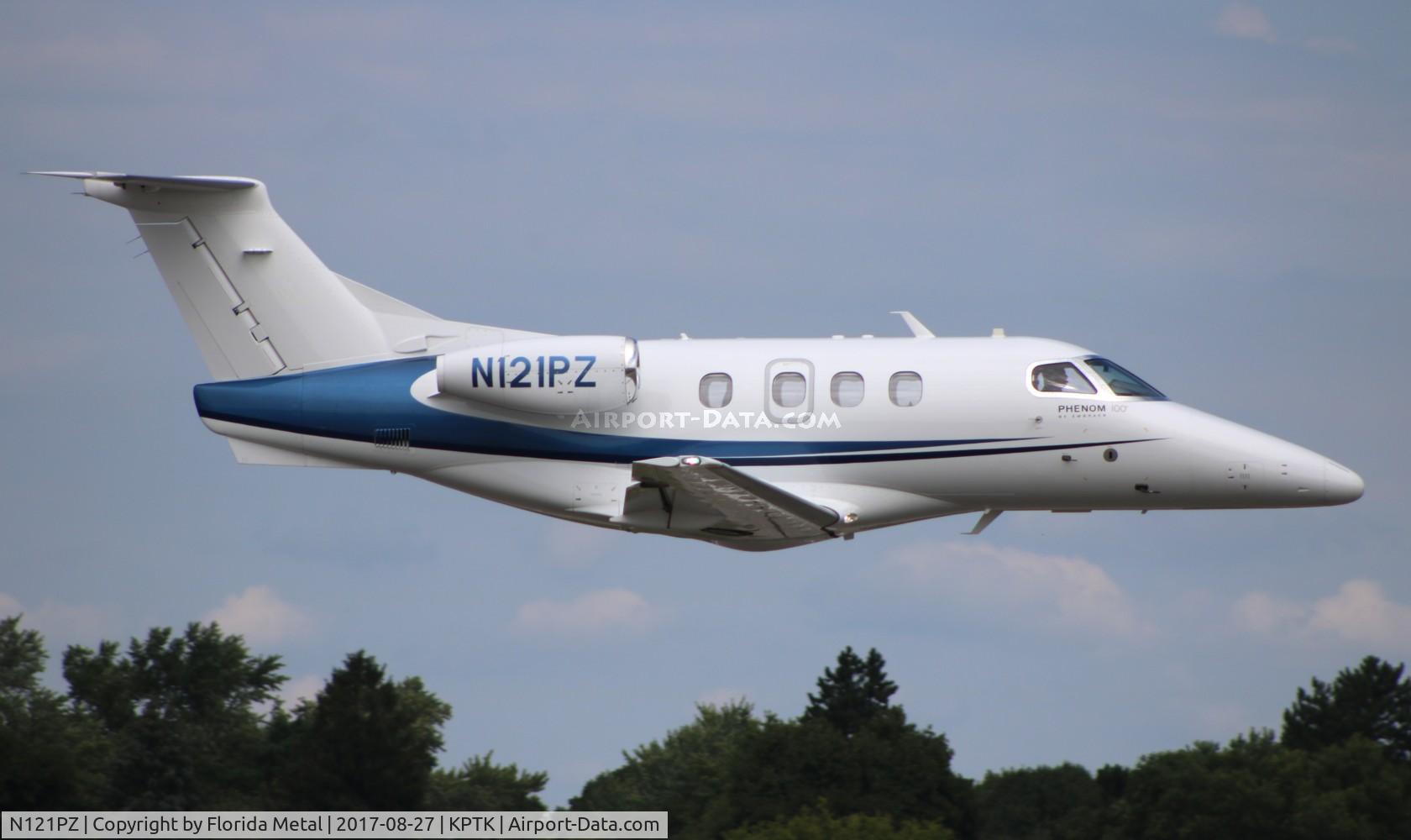 N121PZ, 2010 Embraer EMB-500 Phenom 100 C/N 50000153, Pontiac 2017
