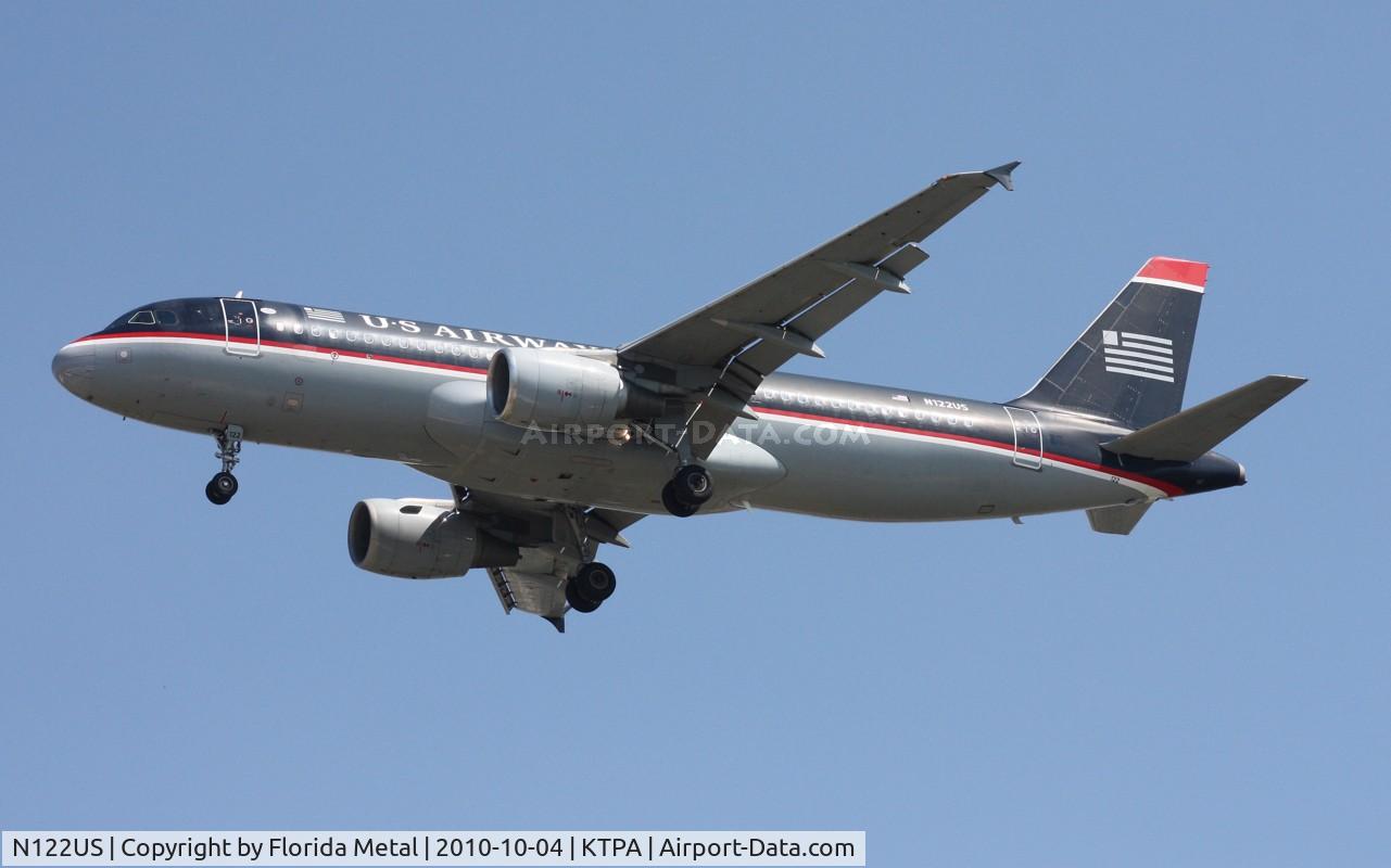 N122US, 2000 Airbus A320-214 C/N 1298, TPA 2010