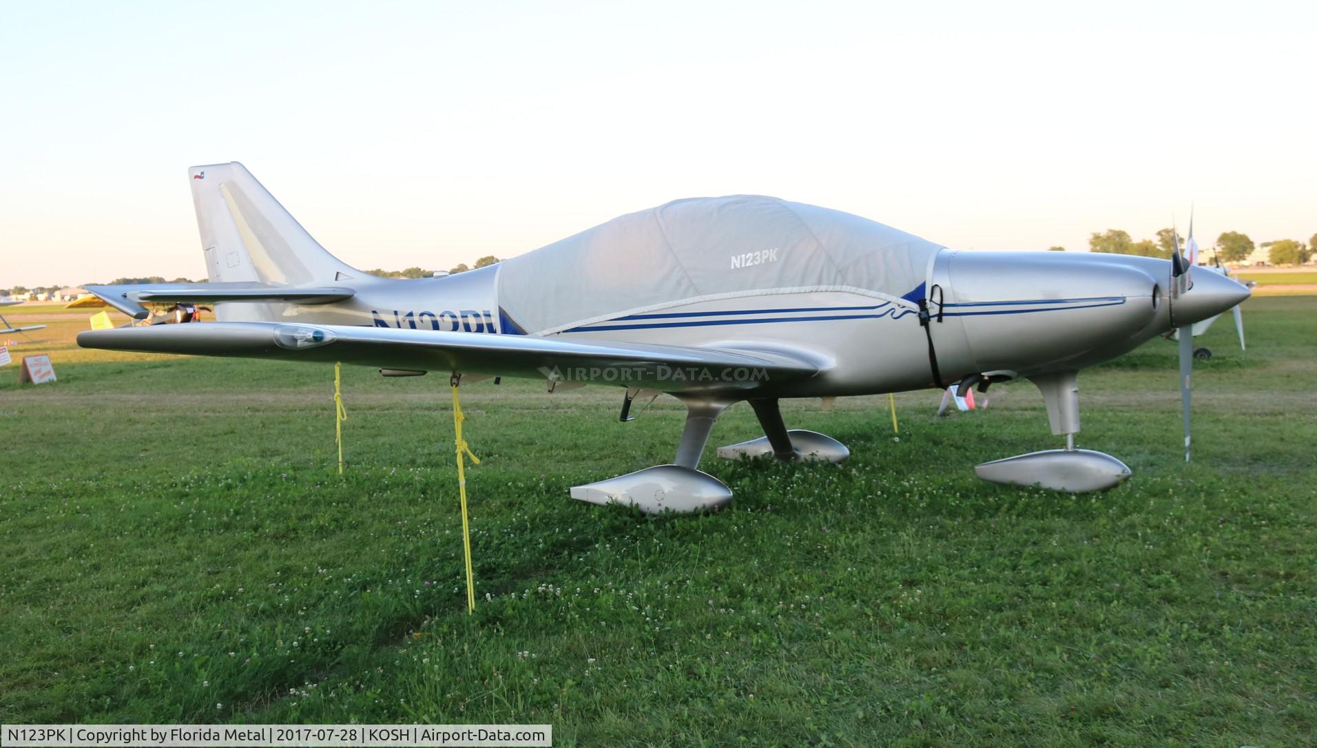N123PK, 1998 Lancair ES C/N LRK-017, OSH 2017