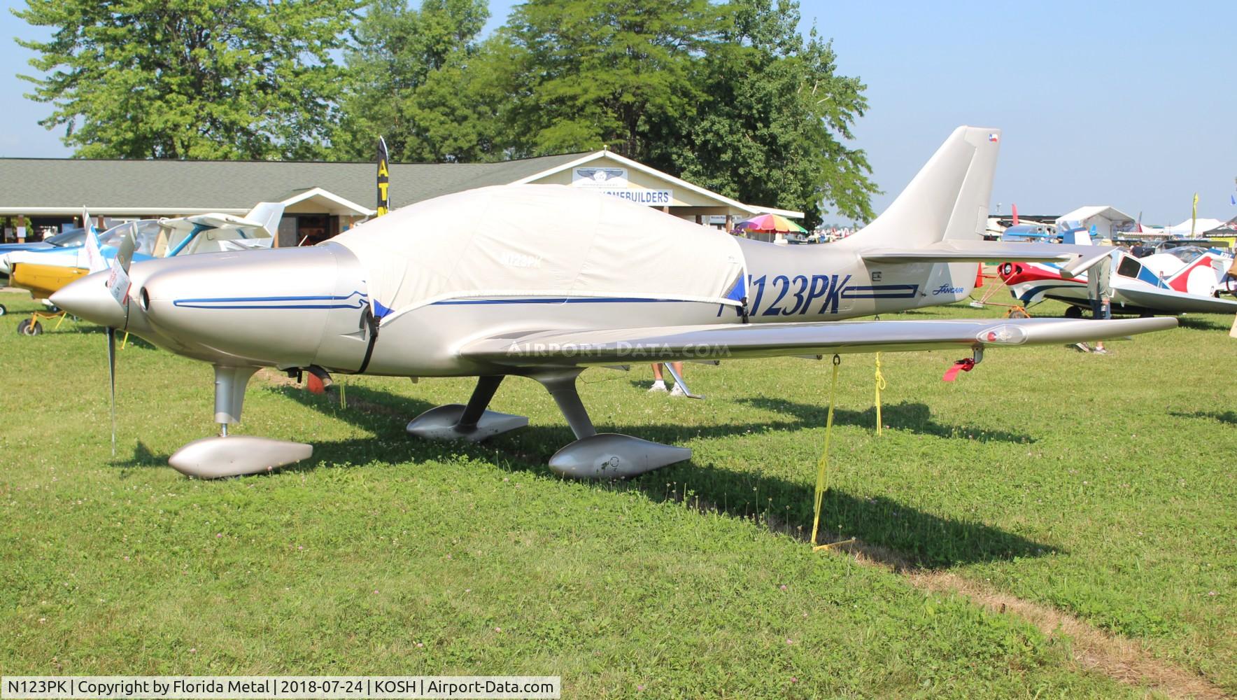N123PK, 1998 Lancair ES C/N LRK-017, OSH 2018