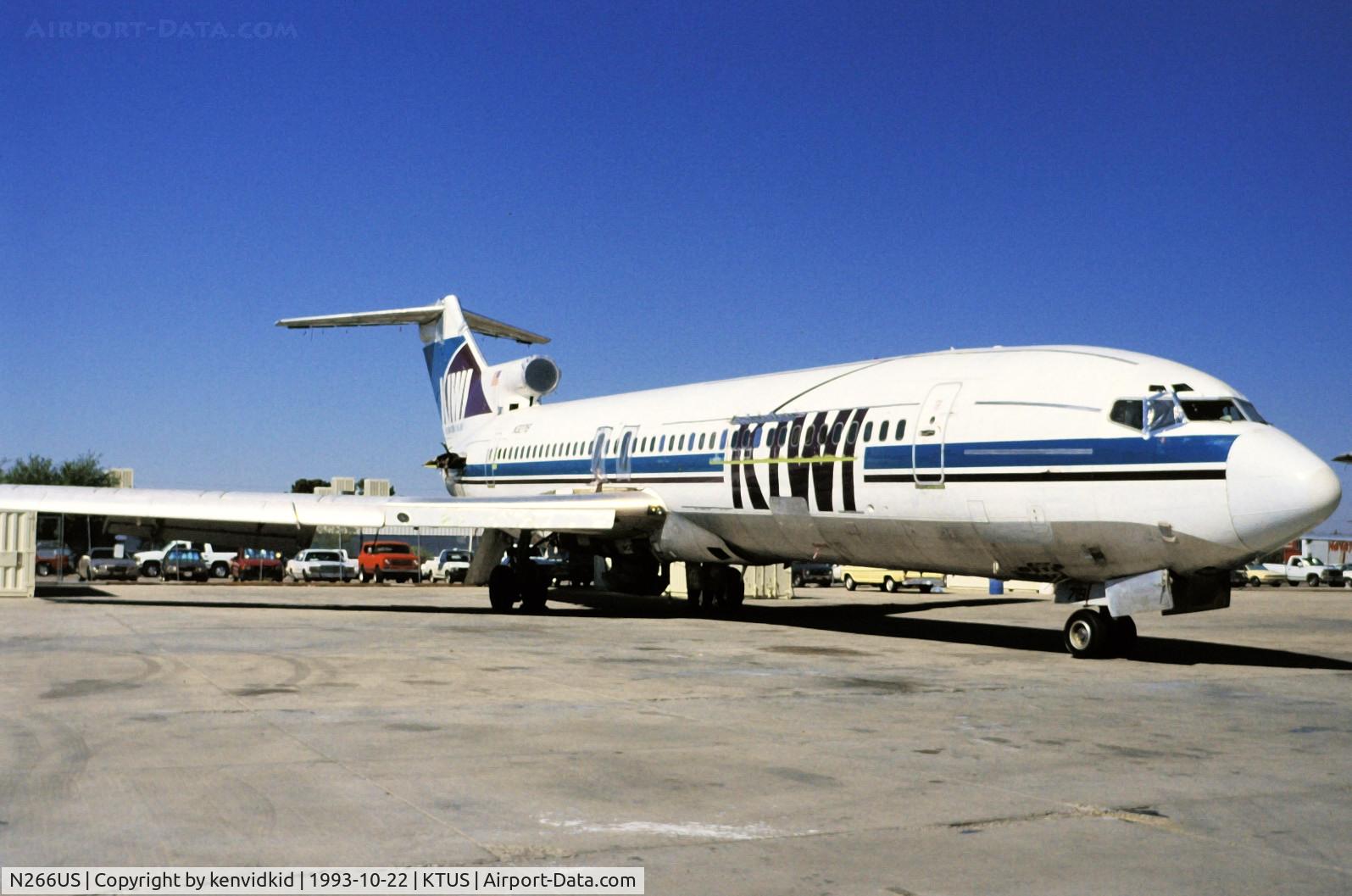 N266US, 1969 Boeing 727-251 C/N 19985, At Tucson.
