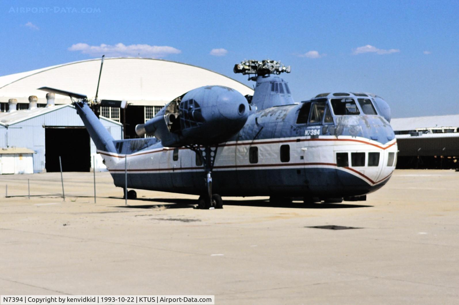 N7394, 1959 Sikorsky CH37C C/N 145875, At Tucson.