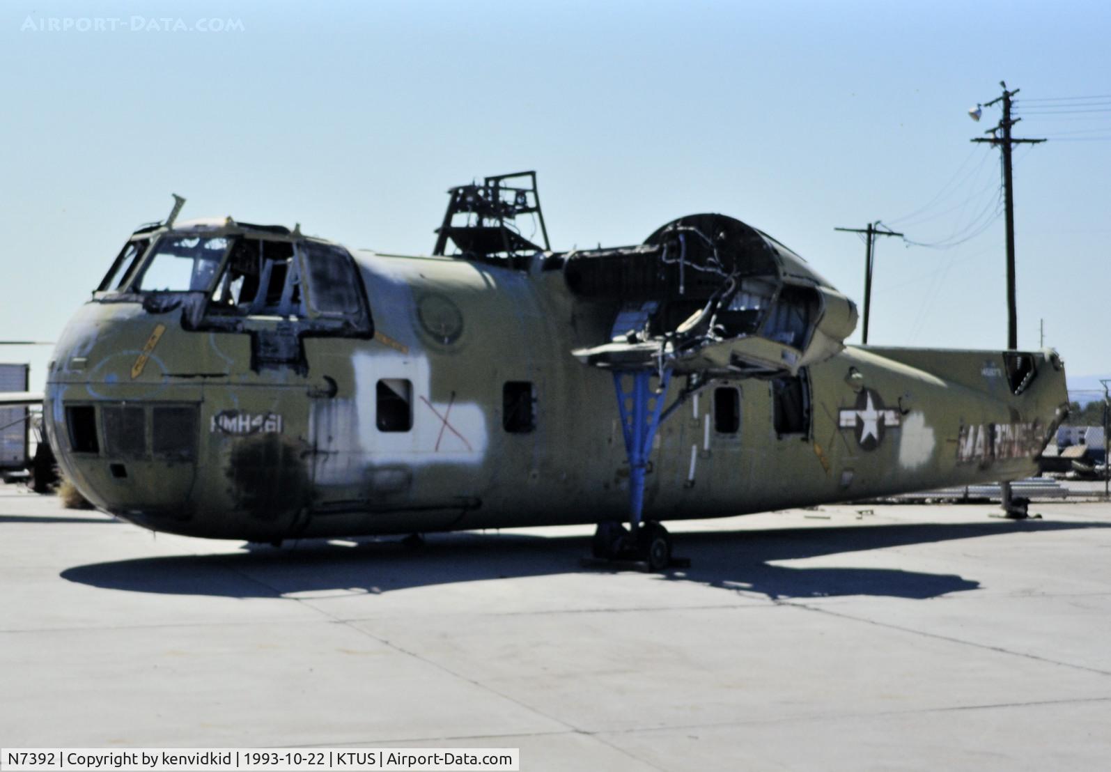 N7392, 1959 Sikorsky CH37C C/N 145873, At Tucson.