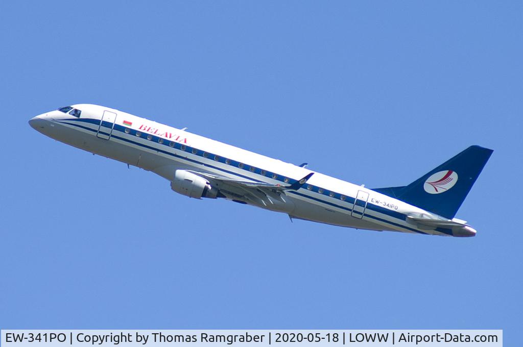 EW-341PO, 2012 Embraer 175LR (ERJ-170-200LR) C/N 17000352, Belavia Embraer 175