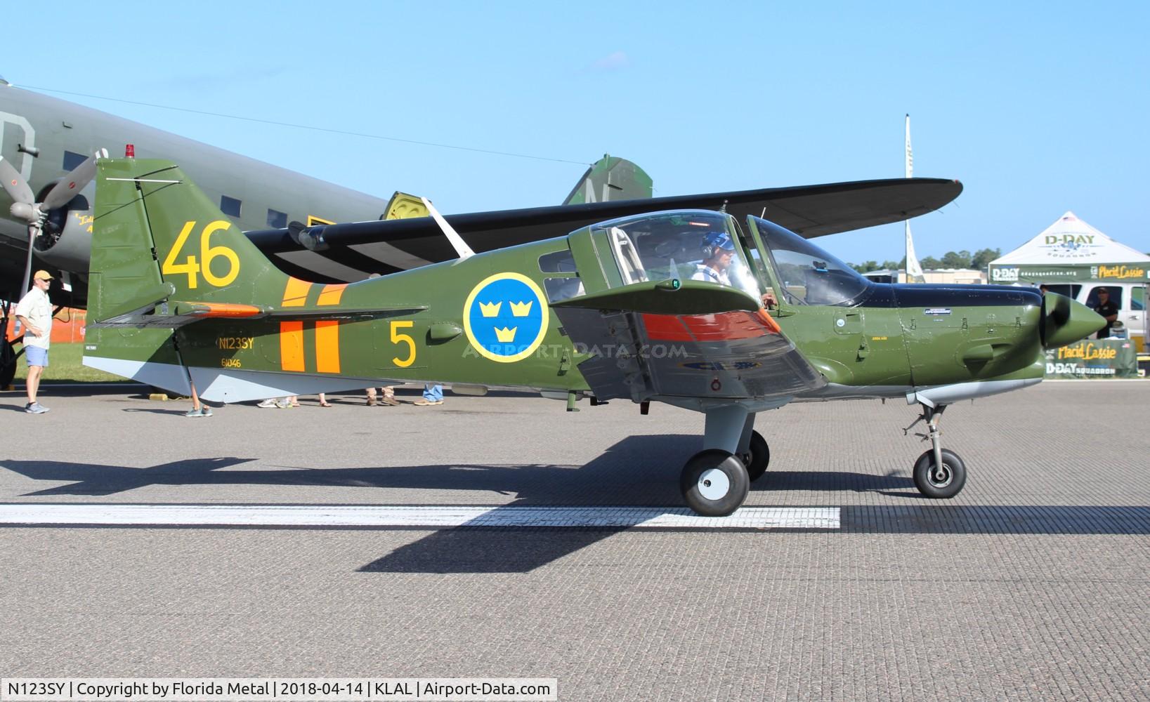 N123SY, 1972 Scottish Aviation Sk.61D Bulldog C/N BH100/158, SNF 2018